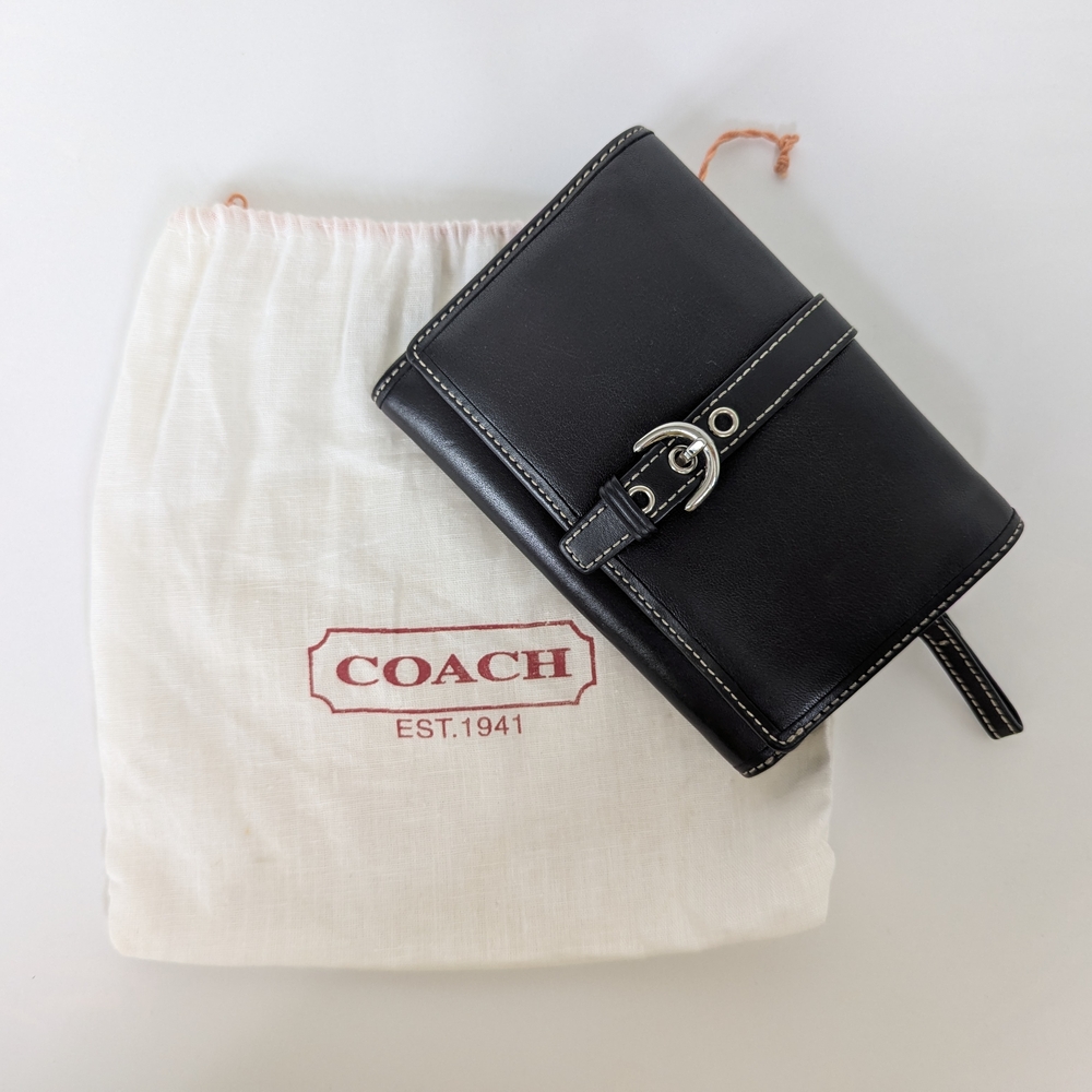 Coach Black Wallet